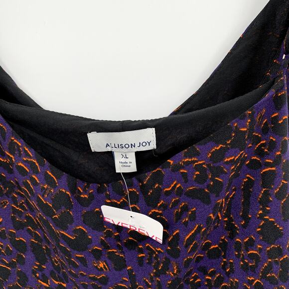 NWT Evereve Allison Joy Edmond Mini Leopard Cami // XL - Picture 7 of 8